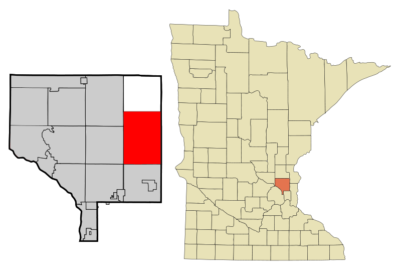 Locator map of Columbus