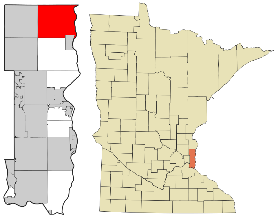 Locator map of Scandia