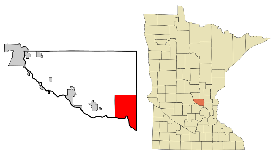 Map of Elk River