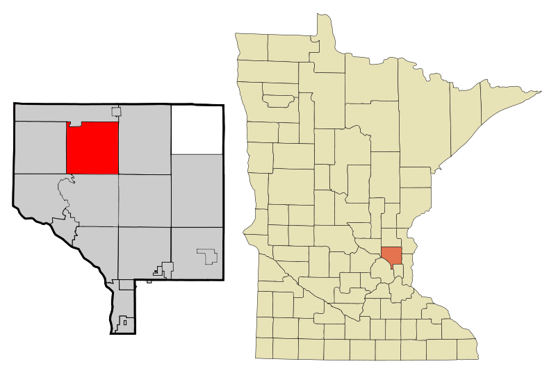 Locator map of Oak Grove