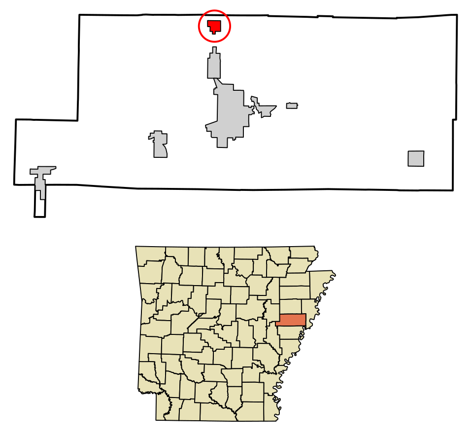 Locator map of Colt