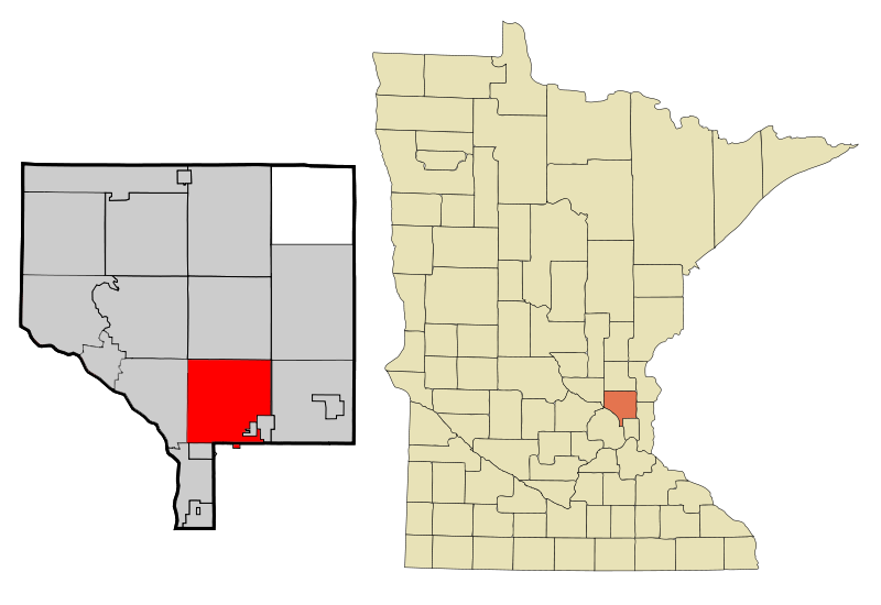 Locator map of Blaine