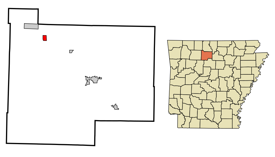 Locator map of St. Joe