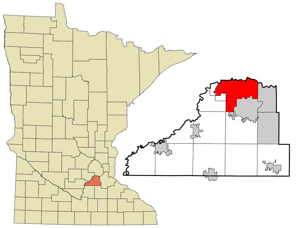 Map of Shakopee