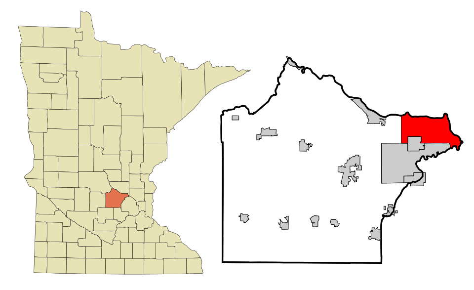 Locator map of Otsego