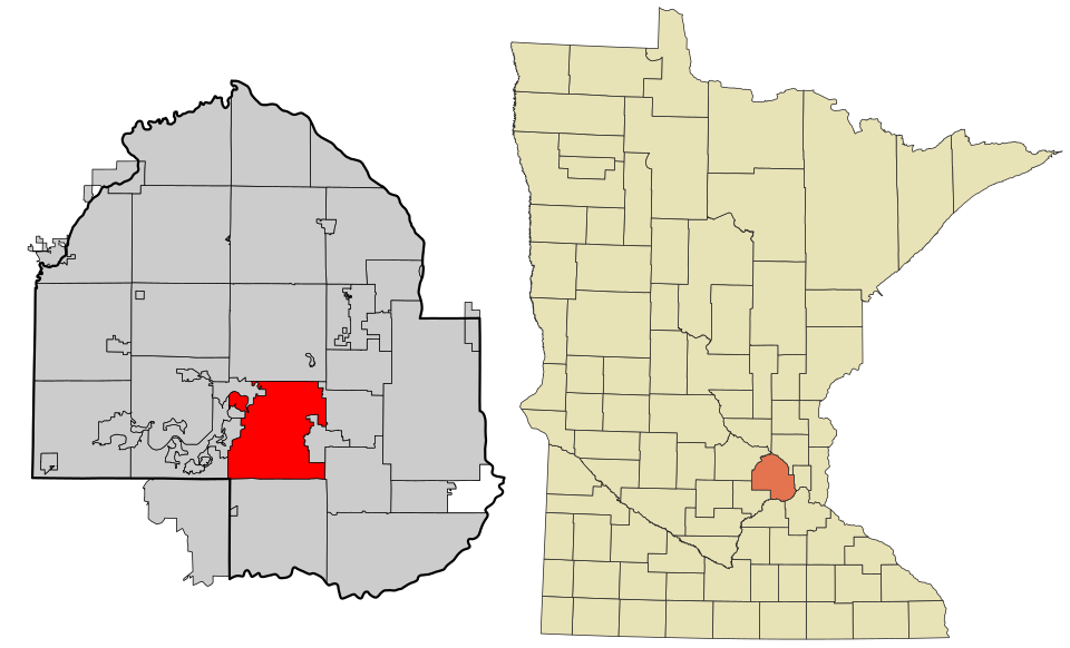 Map of Minnetonka