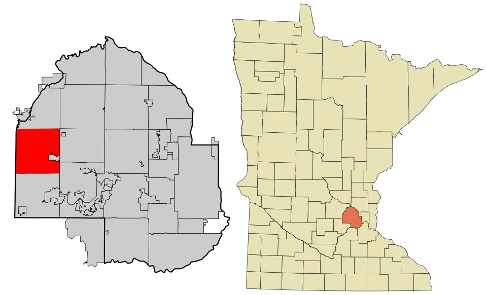 Locator map of Independence