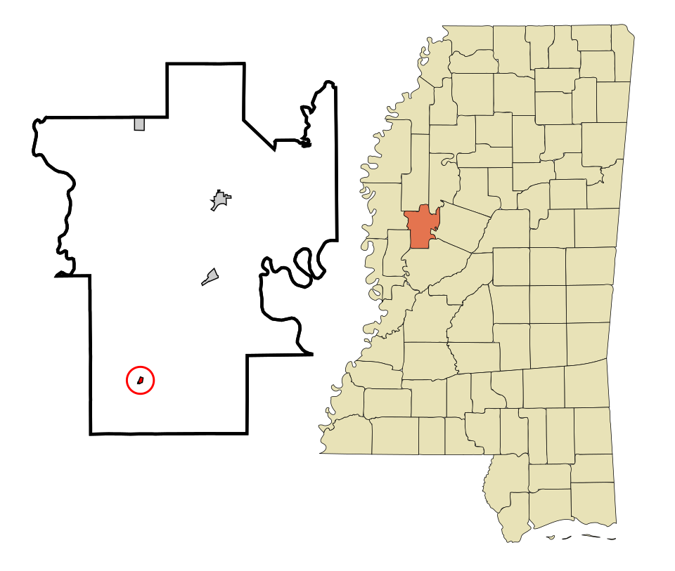 Locator map of Louise