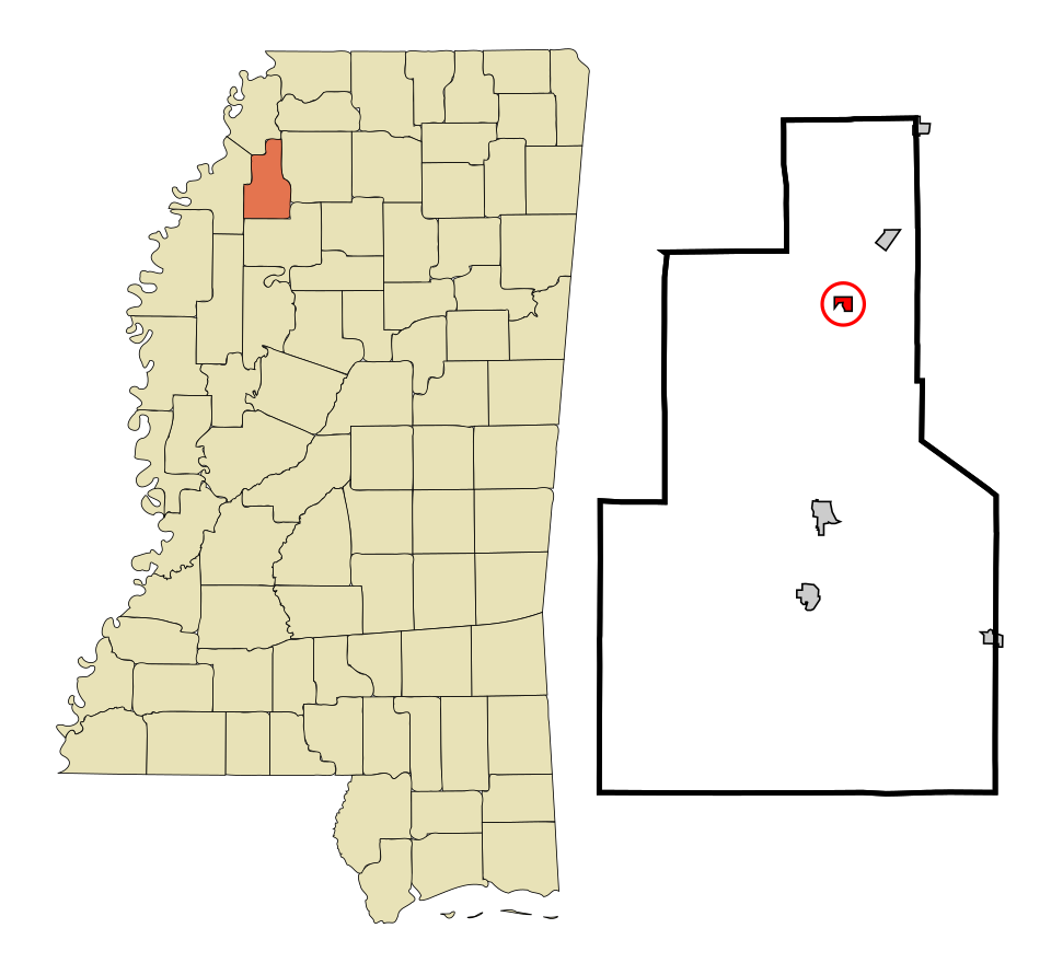 Locator map of Falcon