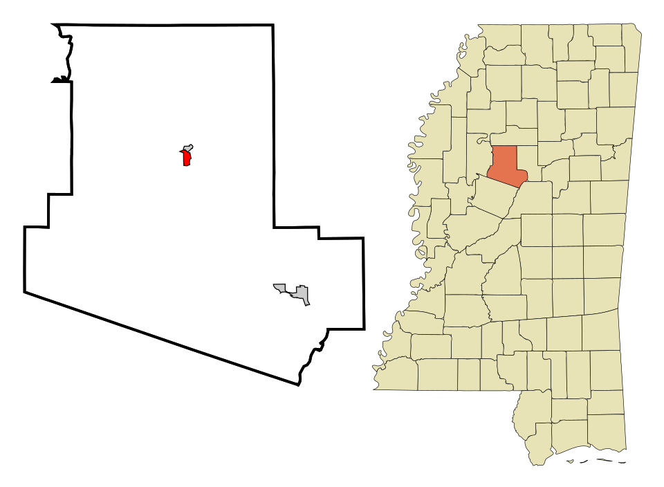 Locator map of Carrollton
