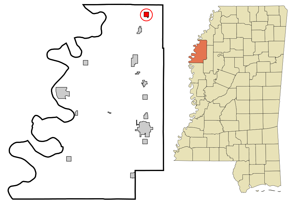 Locator map of Alligator