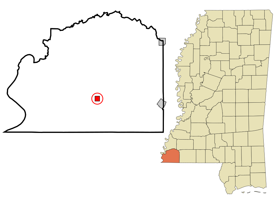 Locator map of Woodville