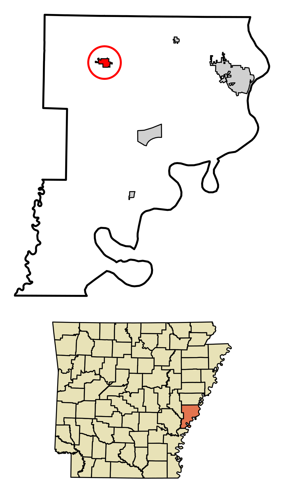 Locator map of Marvell