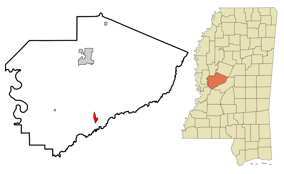 Locator map of Bentonia