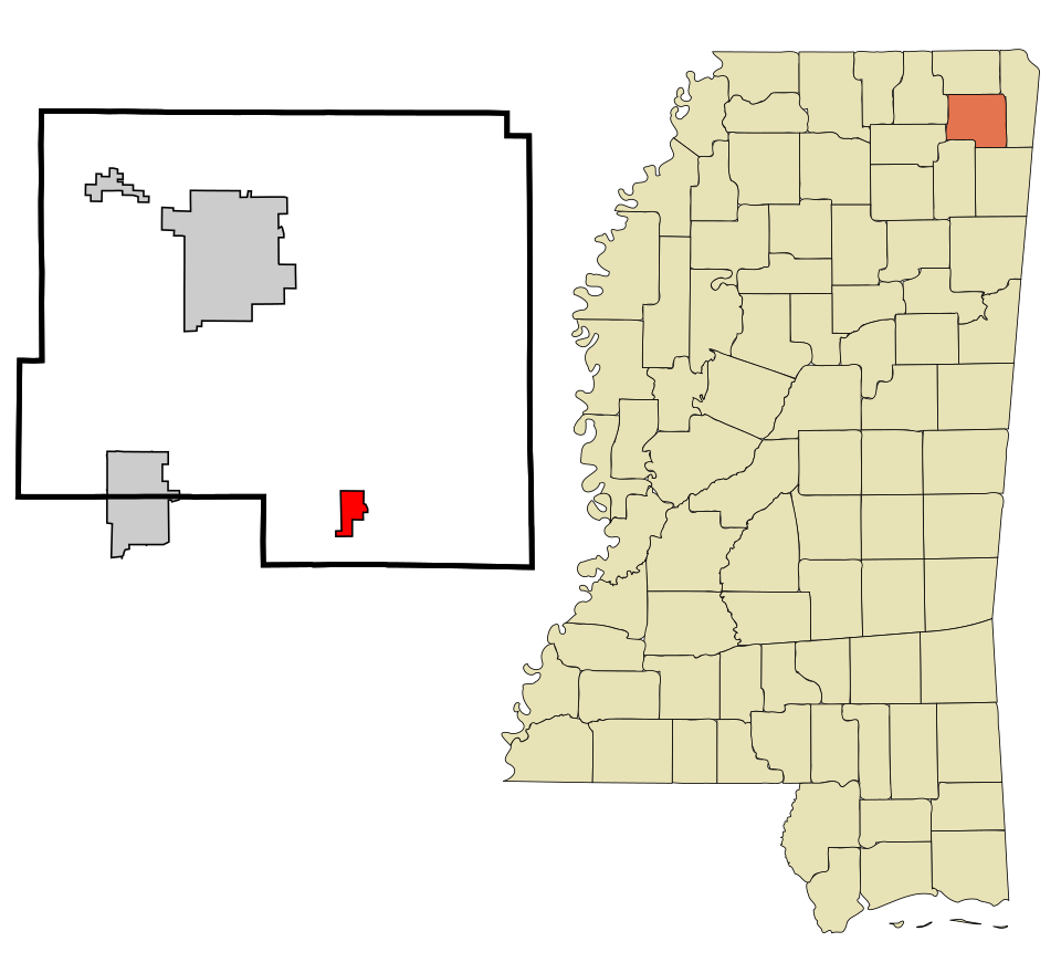 Locator map of Marietta