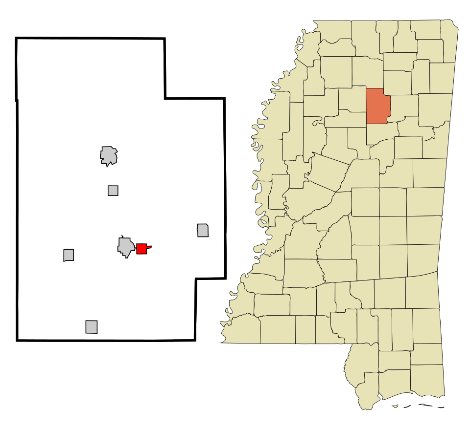 Locator map of Derma