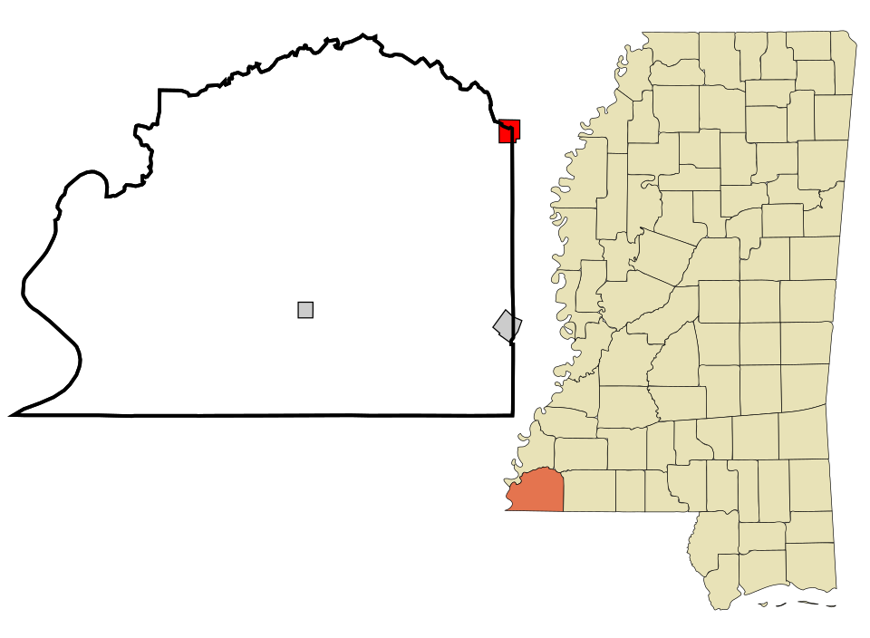 Locator map of Crosby