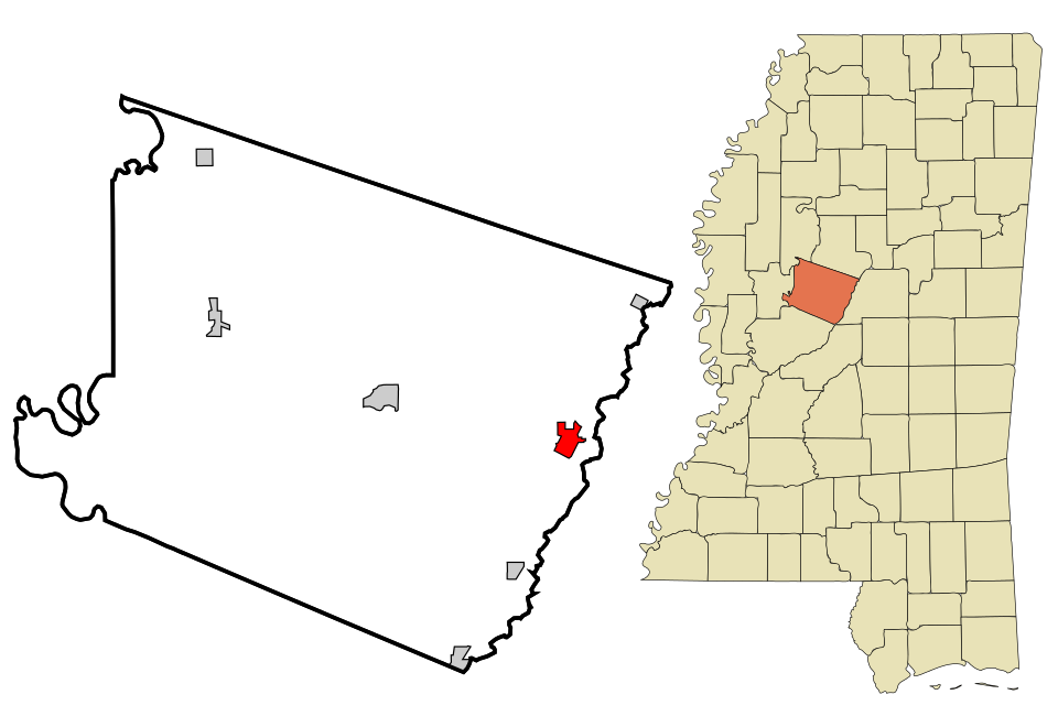 Locator map of Durant