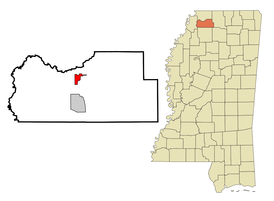 Locator map of Coldwater