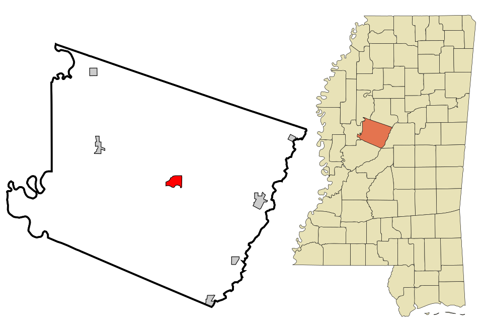 Locator map of Lexington