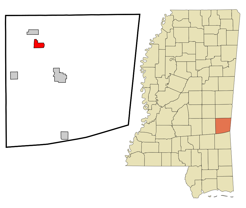 Locator map of Stonewall