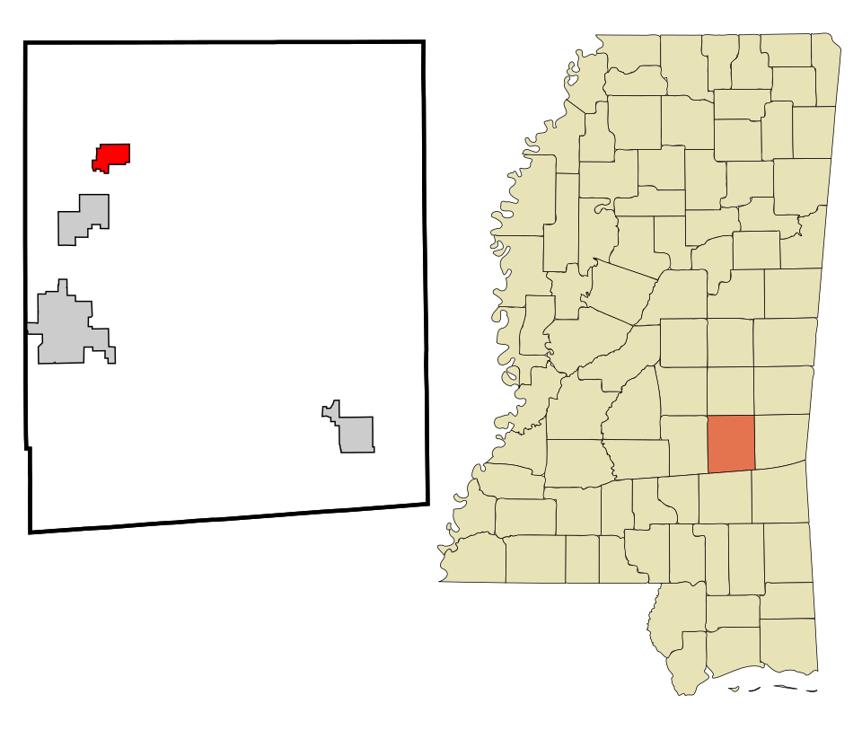 Locator map of Montrose