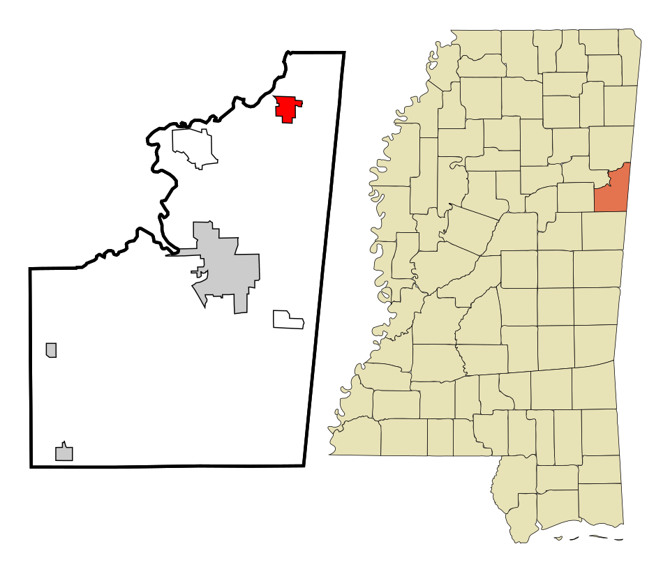 Locator map of Caledonia