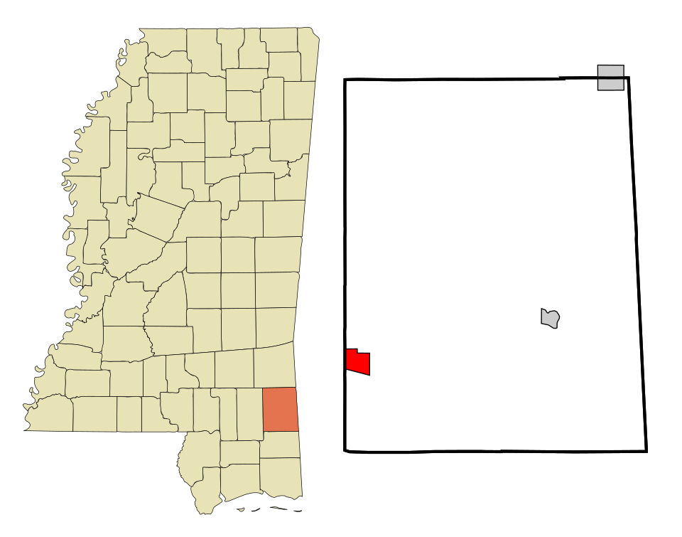 Locator map of McLain