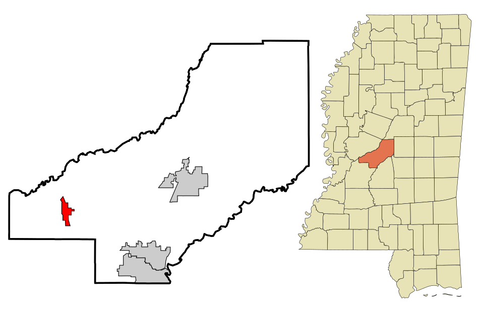 Locator map of Flora