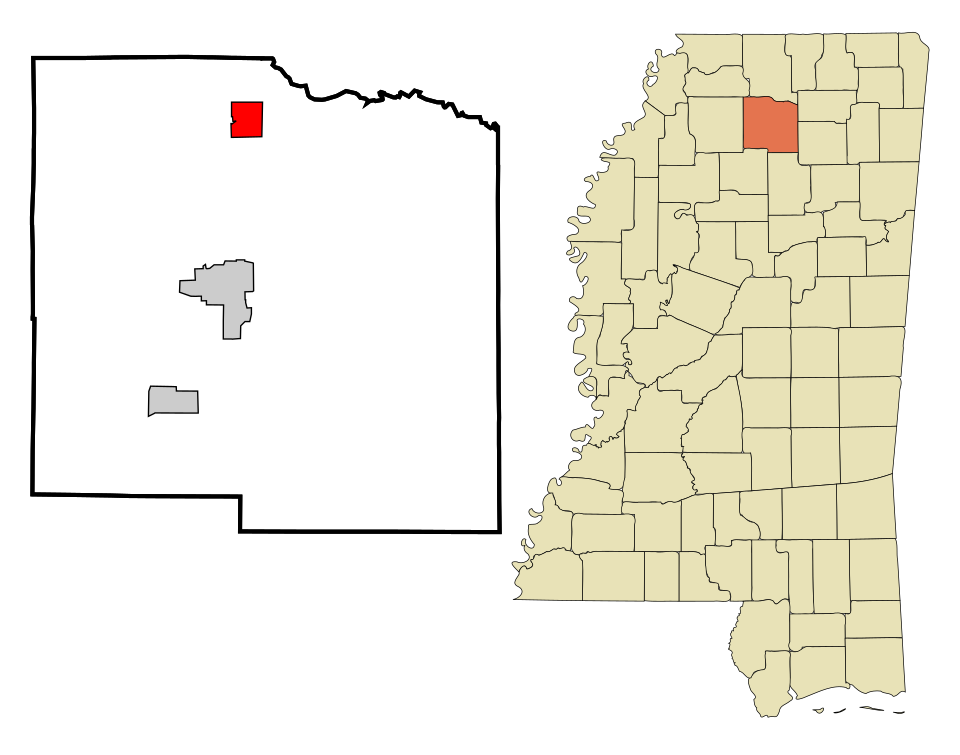 Locator map of Abbeville