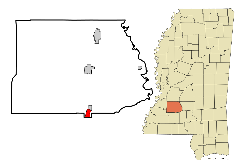 Locator map of Wesson
