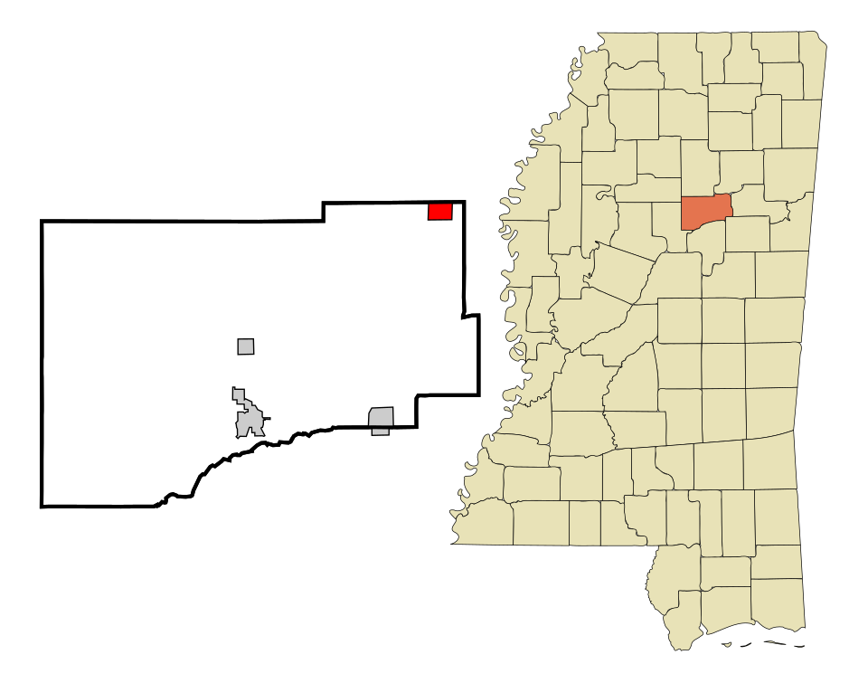 Locator map of Mantee