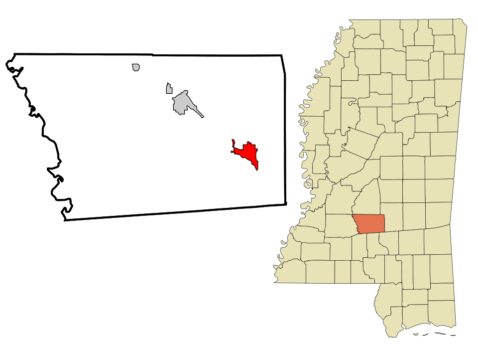 Locator map of Magee