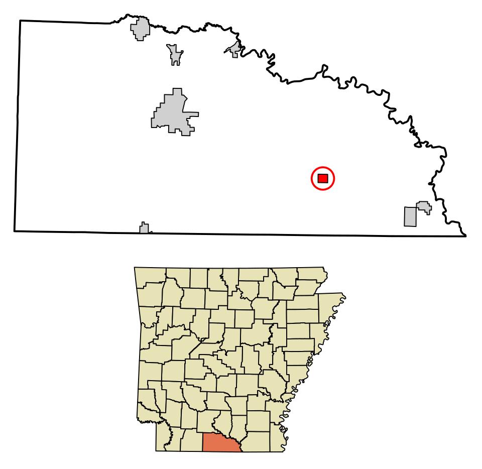 Locator map of Strong