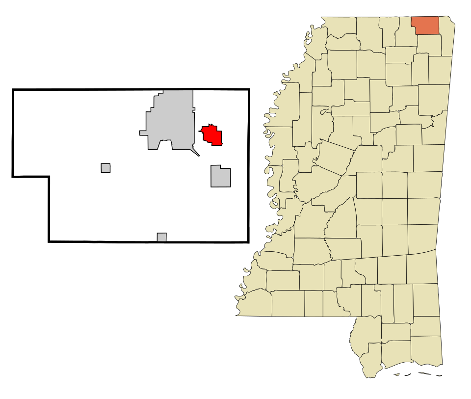 Locator map of Farmington