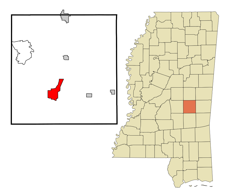 Locator map of Newton