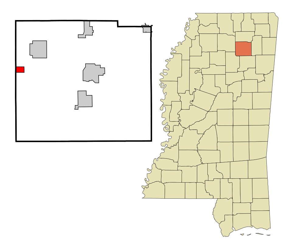Locator map of Toccopola
