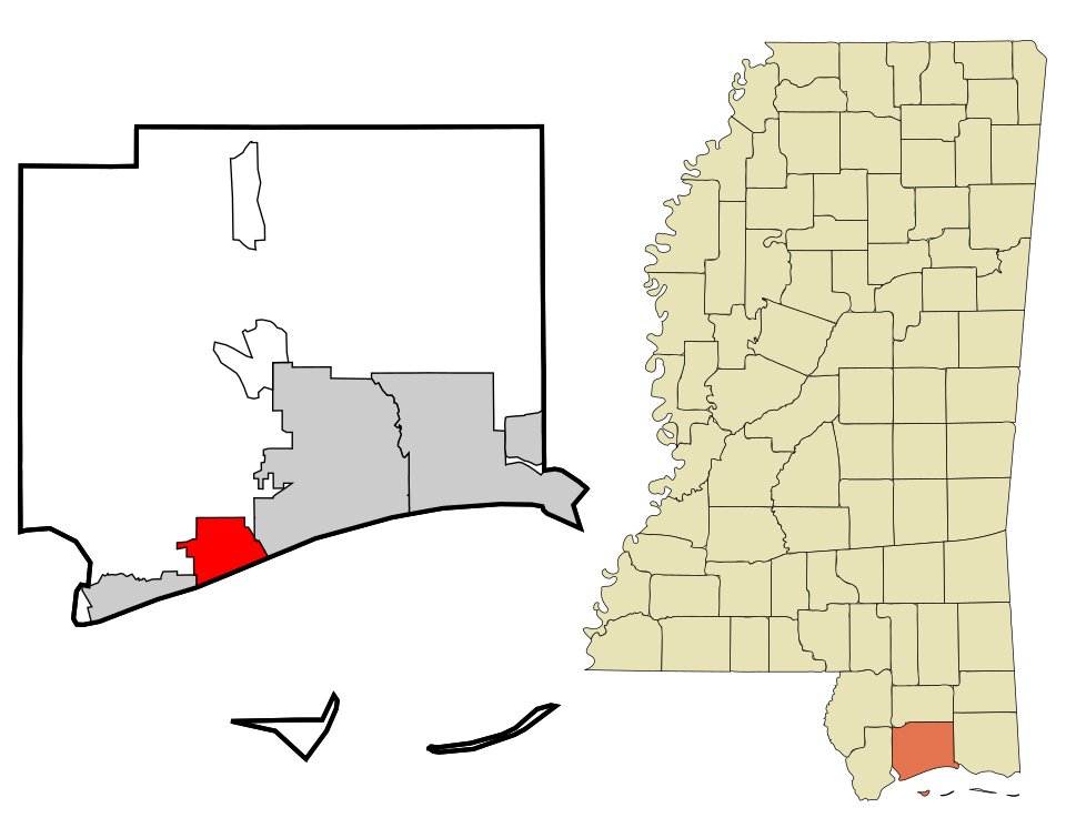 Locator map of Long Beach