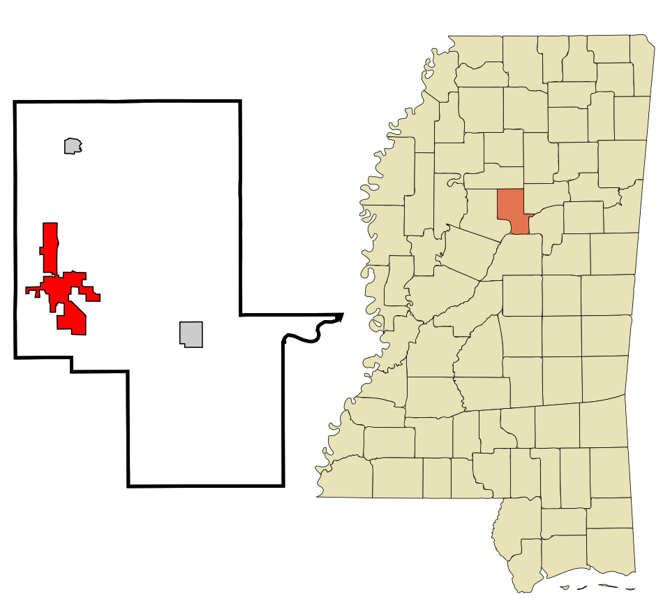 Locator map of Winona