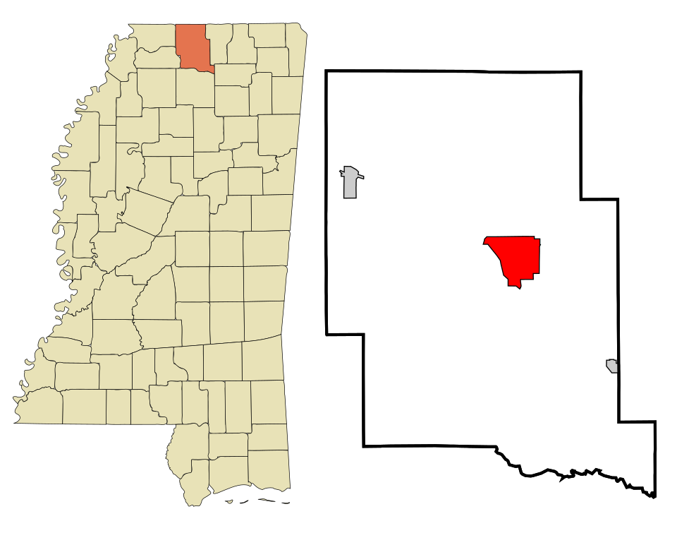 Map of Holly Springs