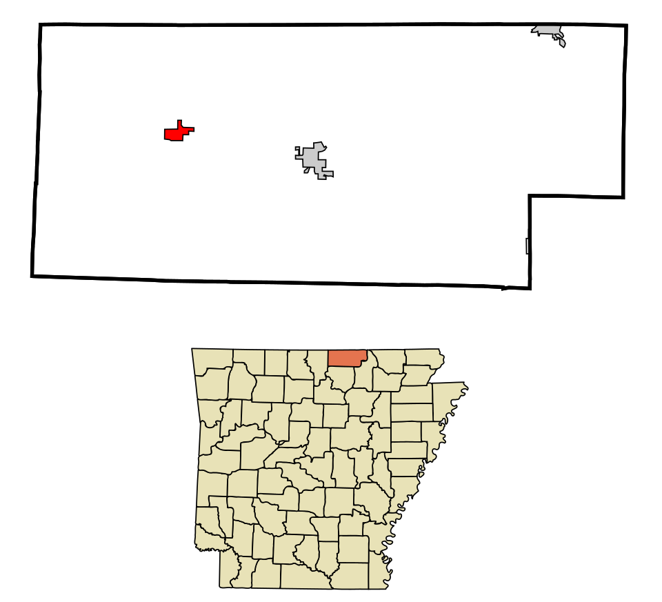 Locator map of Viola