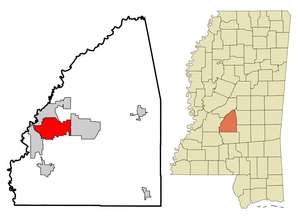 Locator map of Pearl