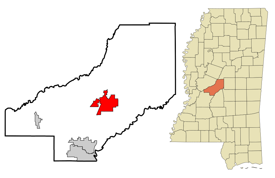 Locator map of Canton