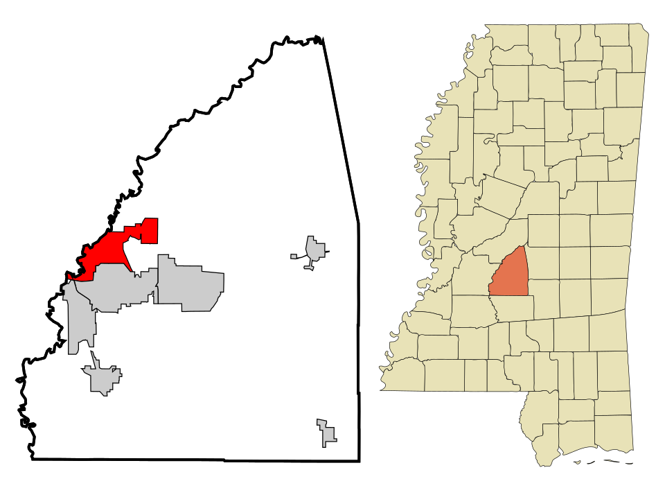 Map of Flowood