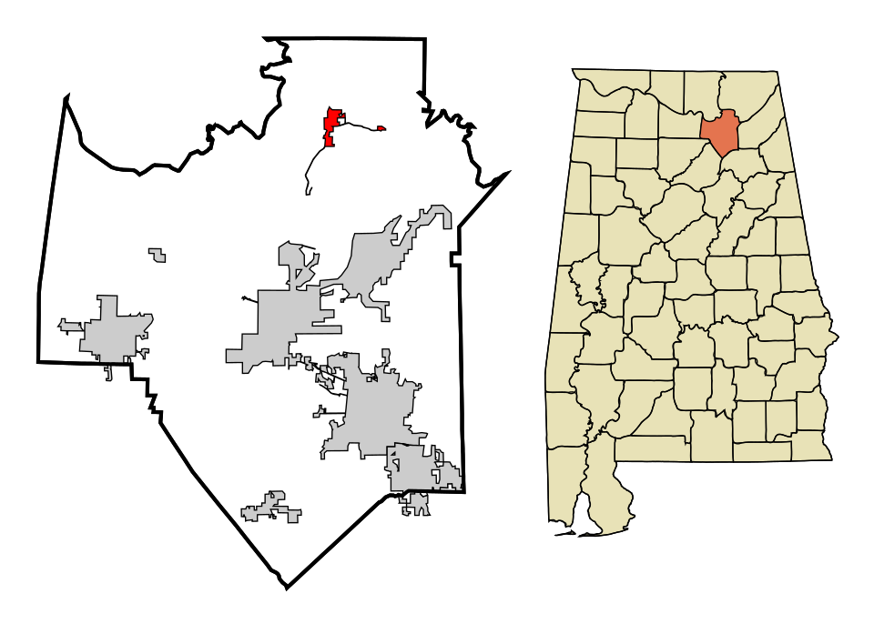Locator map of Grant