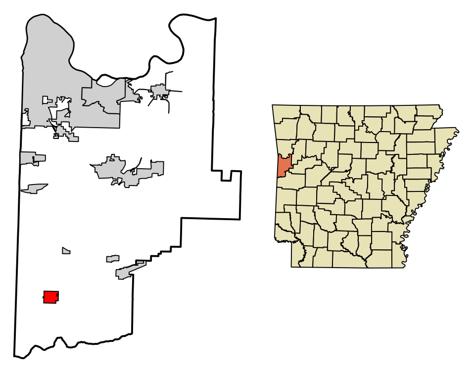 Locator map of Hartford