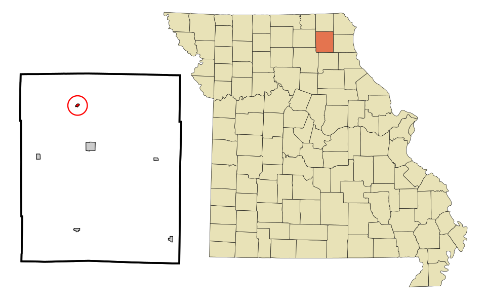 Locator map of Baring