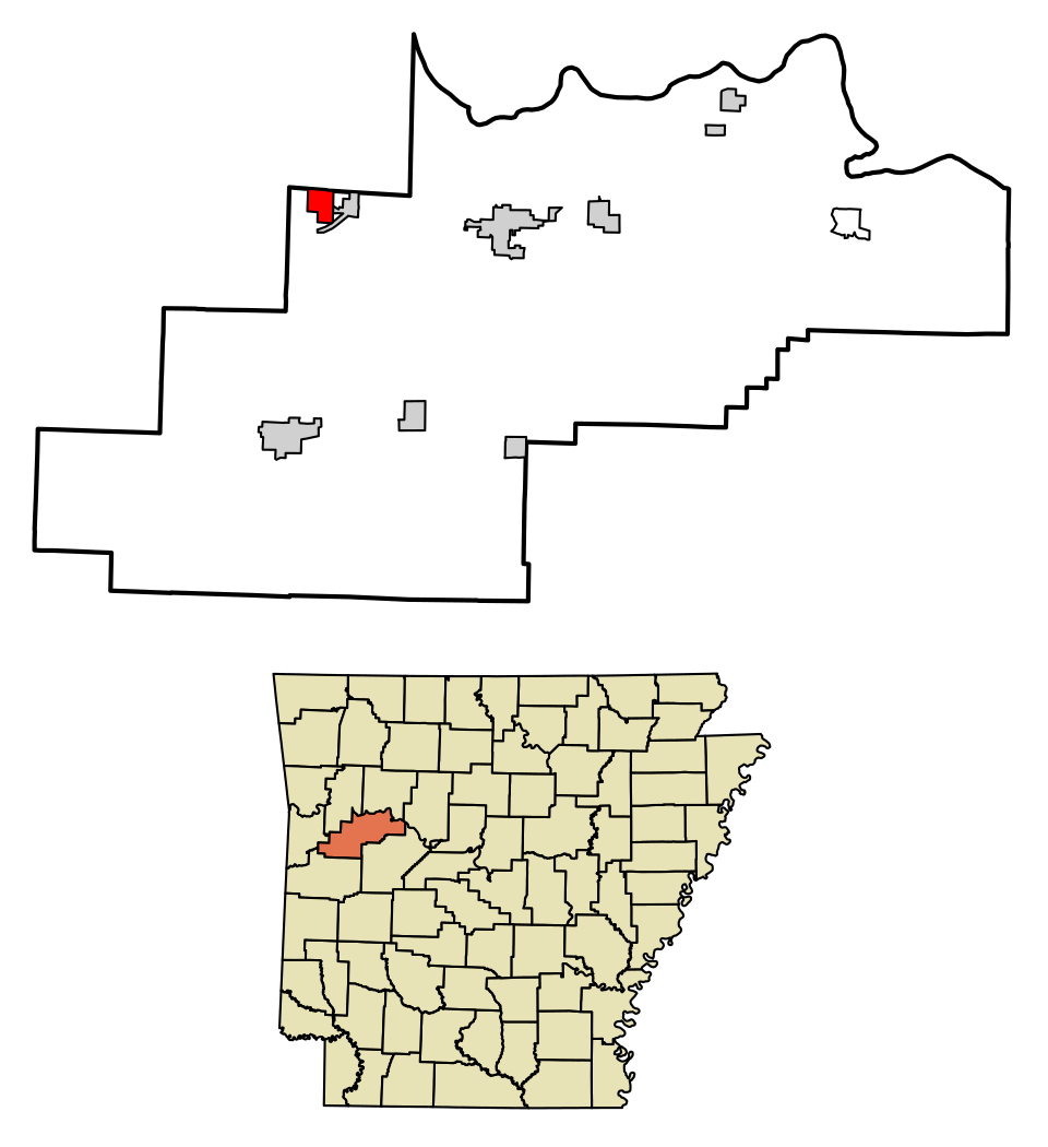 Locator map of Ratcliff
