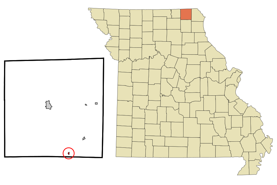Locator map of Rutledge