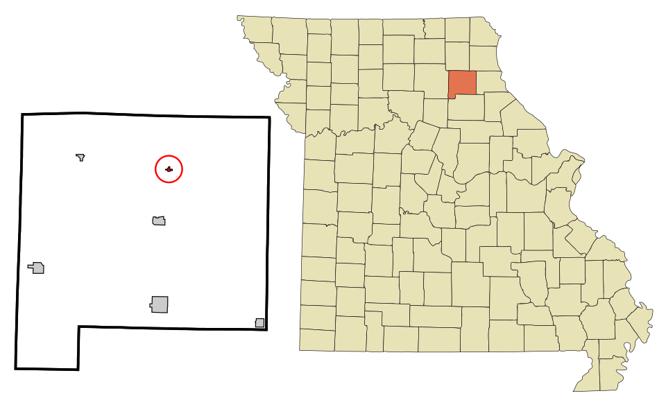 Locator map of Bethel